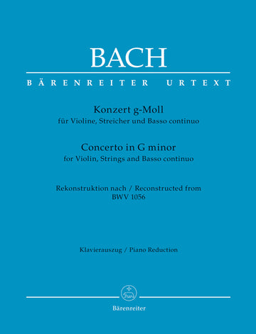 Bach J.S. - Concerto em Sol menor BWV 1056 - Violino & Piano