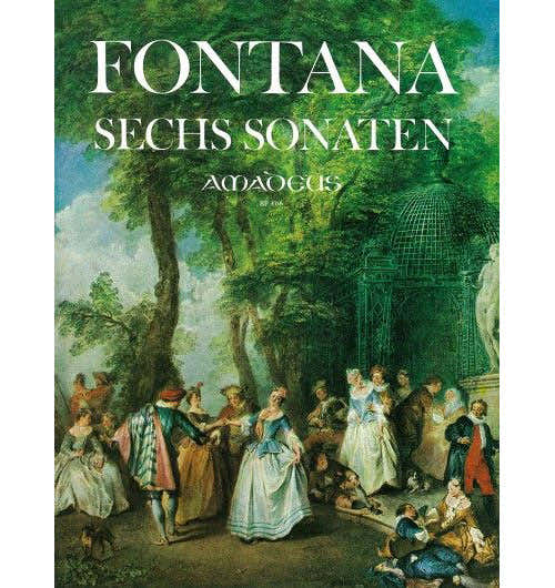 Fontana G. B. - 6 Sonaten FüR Violine Oder Blockfläte Und BC