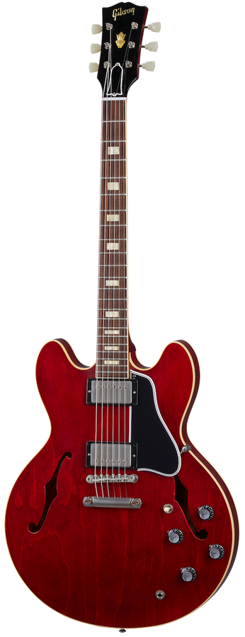 ES-335 1964 Envelhecida ultra leve 60s Cherry CS MLC