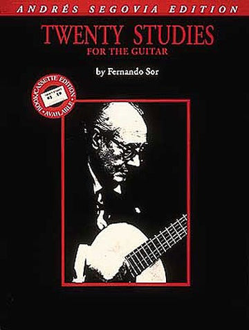 FERNANDO SOR TWENTY STUDIES FOR GUITAR - GUITAR