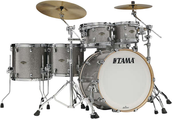 Tama WBR52RZS-SSS - Starclassic Walnut/Birch Studio 22" Prata fumada brilhante