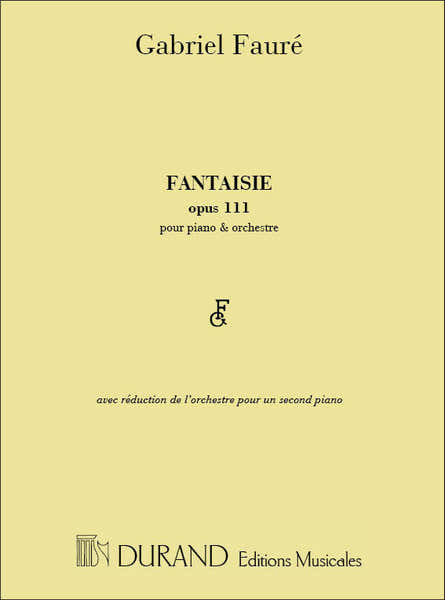Fantasie Opus 111 2 Pianos 4 Mains