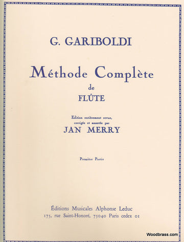 Gariboldi Giuseppe - Methode Complete De Flute Vol.1