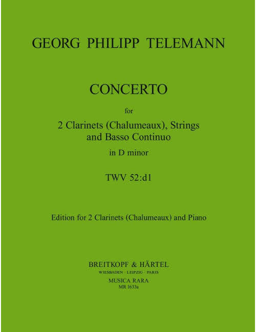 Telemann - Concerto D-moll TWV 52:D1 TWV 52:D1