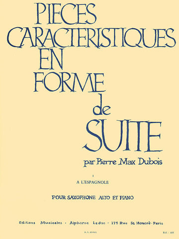 Peças Características 1 Em Forma De Suite Op.77