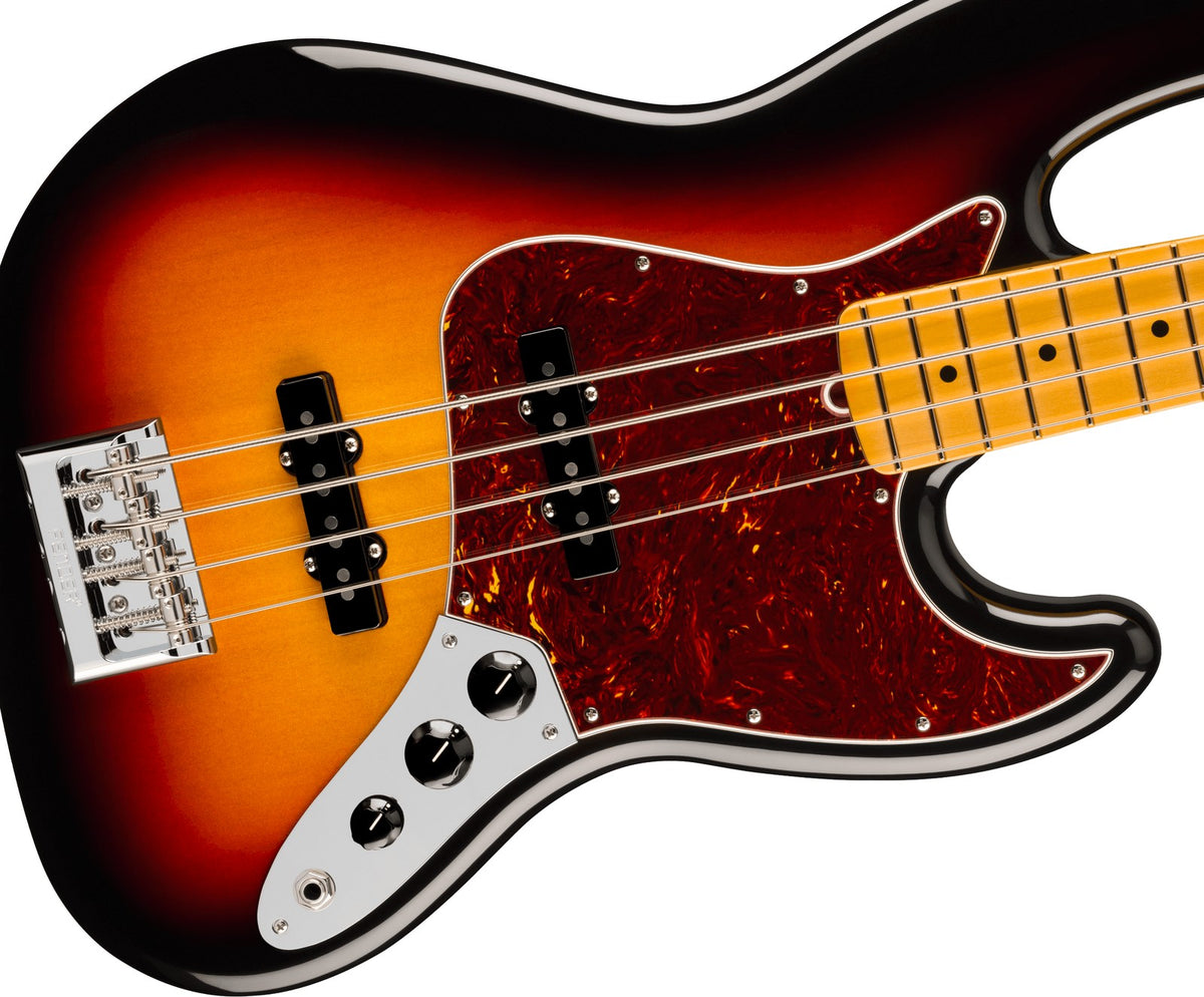 Jazz Bass American Professional, MN Sunburst de 3 cores
