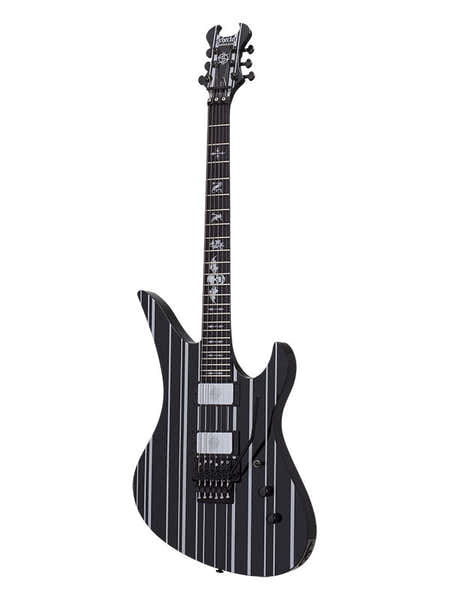 Custom Synyster Gate Signature Preto Prateado