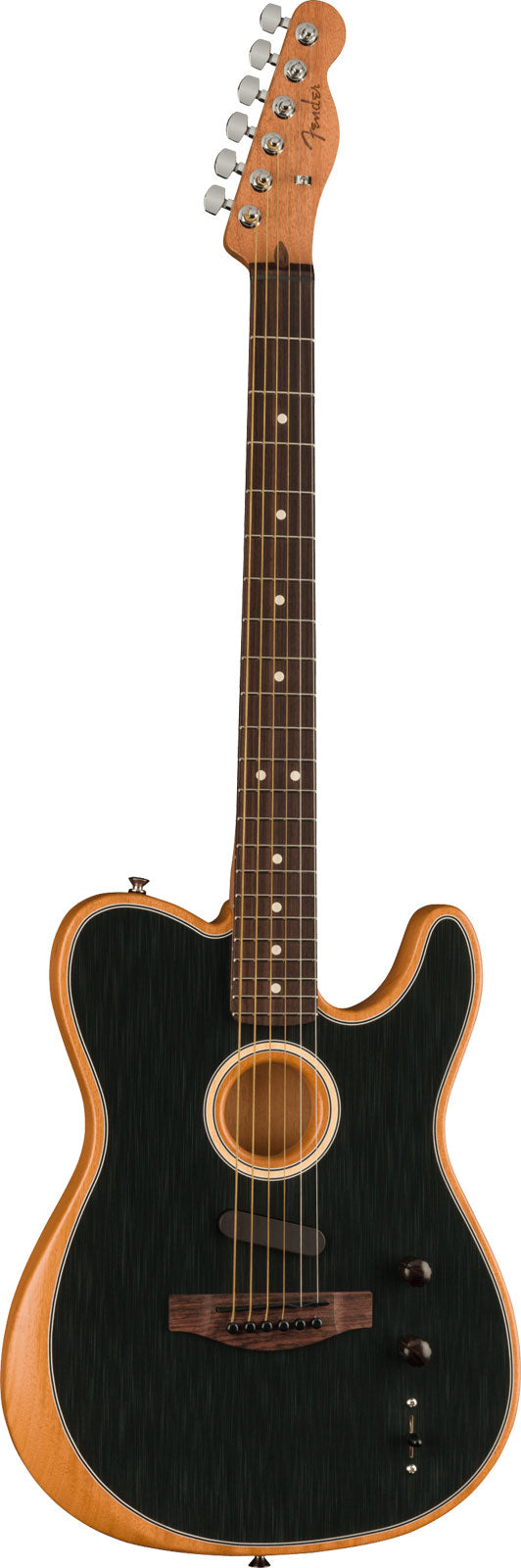 Telecaster Player Acoustasonic Rw Brushed Black