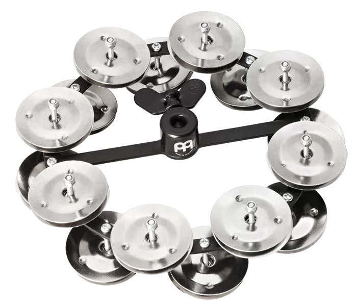 HEADLINER SERIES HIHAT TAMBOURINES STEEL DOUBLE ROW