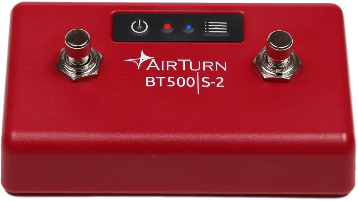 Airturn BT500S controlador com 2 interruptores de pé