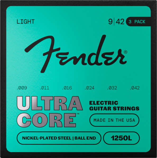 Ultracore aço niquelado, extremidade esférica, 1250L 09-42, (6) pacote de 3