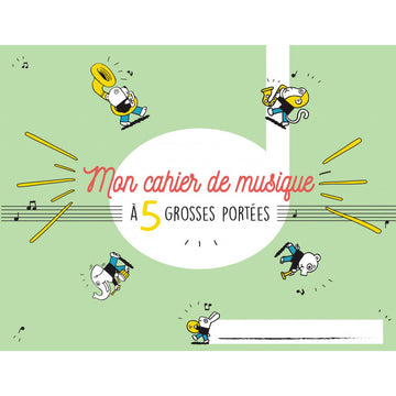 Caderno De Música 5 Pautas