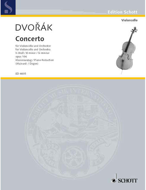 Dvorák - Concerto B Minor Op. 14 B 191 - Violoncelle et Orchestre