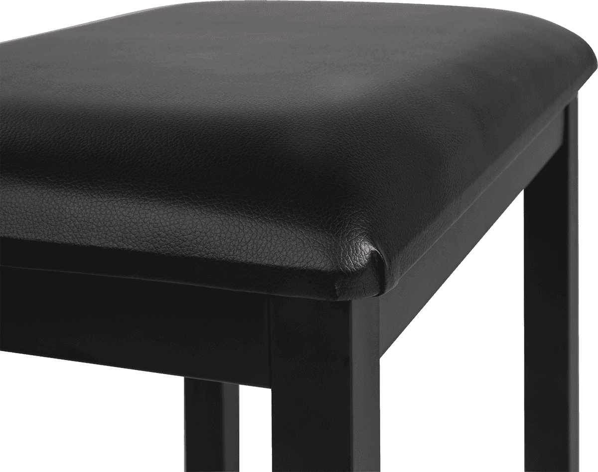 Banco para teclado em metal preto Q-90H