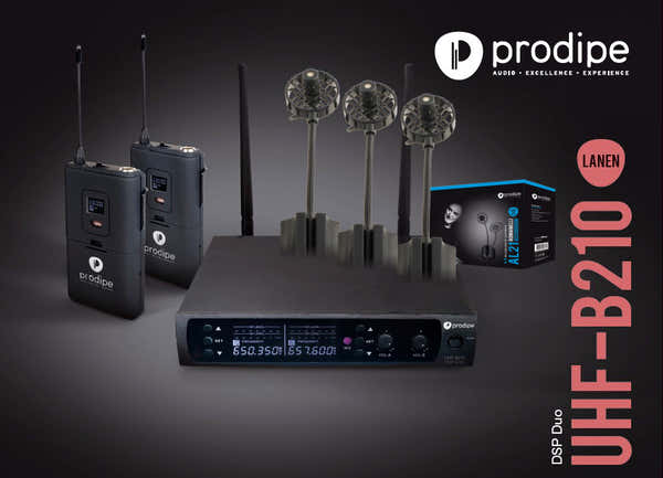 Prodipe Pack UHF DSP Duo AL21