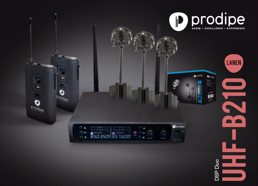 Prodipe Pack UHF DSP Duo AL21