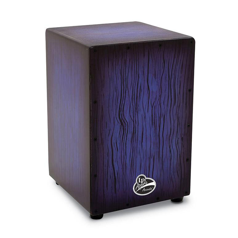 Latin Percussion LPA1332-BBS CAJON ASPIRE ACENTOS AZULBURST STREAK