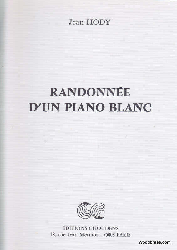 Hody Jean - Randonnee D'un Piano Blanc