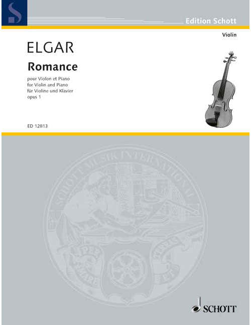 Elgar - Romance Op. 1 - Violon et Piano