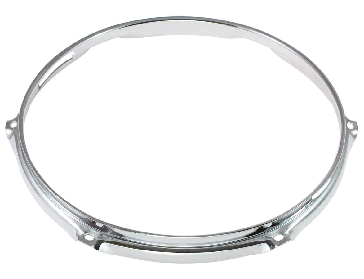 H23-10-6S - 10" 6 HOLES SNARE SIDE 2.3MM SUPER TRIPLE FLANGE DRUM HOOP