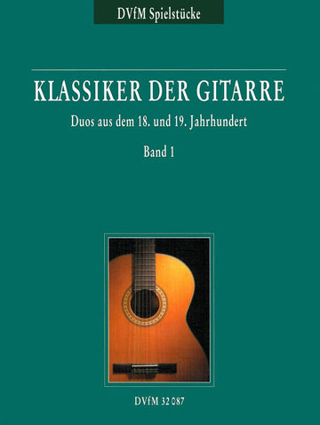 Clássicos da guitarra Duos 1 - Guitarra