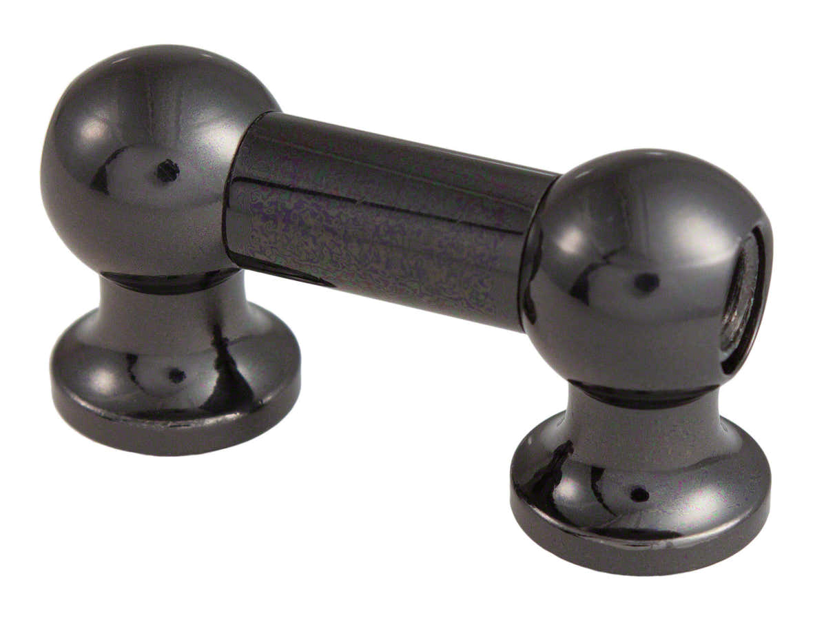 TL12D25-BK - TUBE LUG BLACK - 25MM - DOUBLE ENDED (X1)