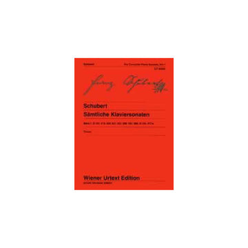 SCHUBERT F. - Sonatas completas para piano Vol.1