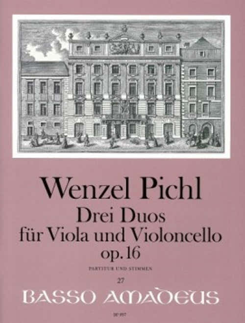 Pichl Wenzel - Drei Duos Op.16 - Alto & Violoncelle