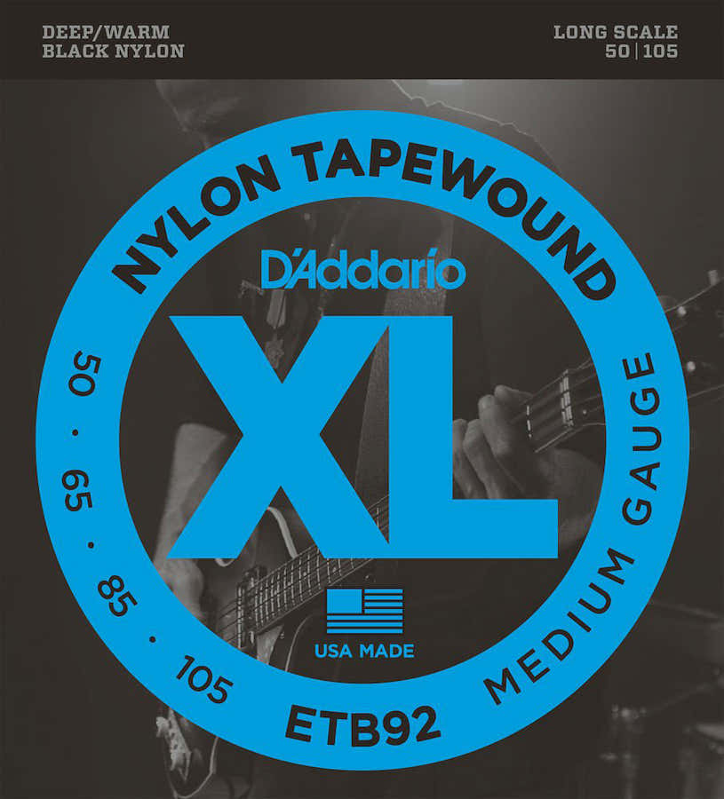 ETB92 Nylon enrolado com fita escala longa calibre médio 50-105