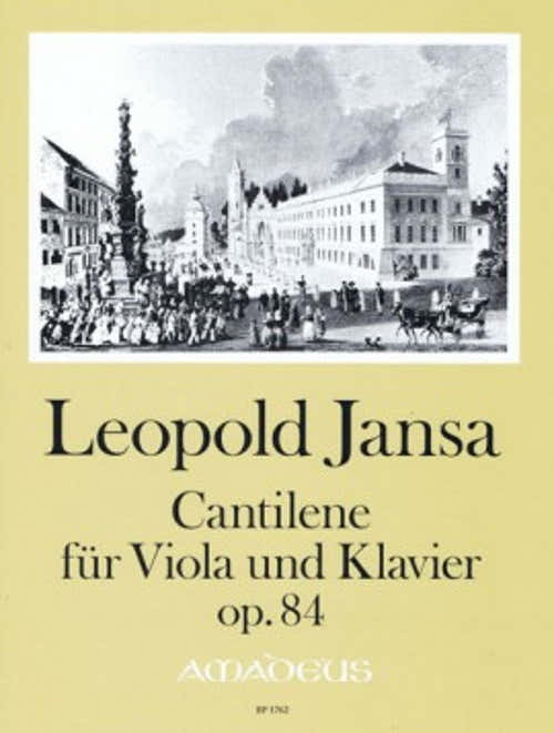 Jansa Leopold - Cantilena Op.84 - Alto & Piano
