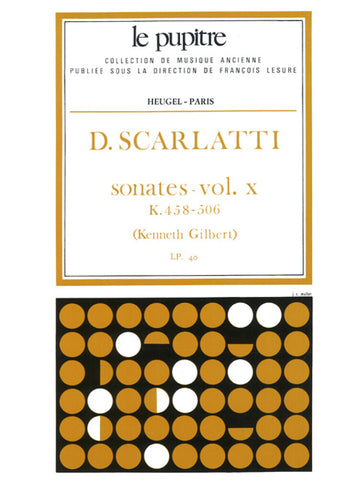 Scarlatti D. - Sonates Vol.x (K.458 - K.506)