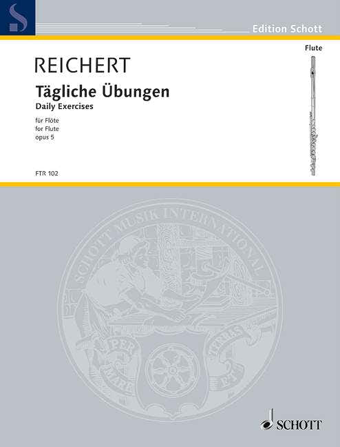 Reichert Mathieu Andre - Daily Exercises Op. 5 - Flute