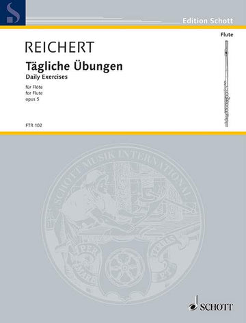 Reichert Mathieu Andre - Daily Exercises Op. 5 - Flute