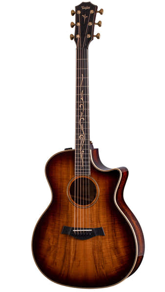 K24ce Tampo de koa havaiano sombreado Edgeburst Grand Auditorium