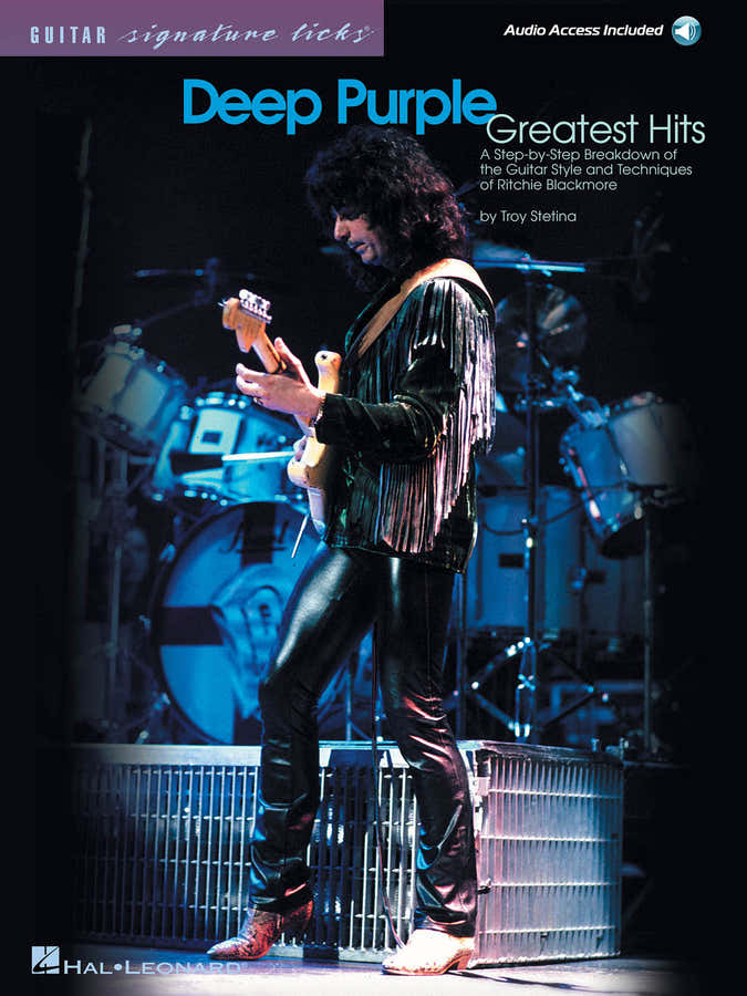 DEEP PURPLE - GREATEST HITS - SIGNATURE LICKS + AUDIO EN LIGNE - GUITAR TAB