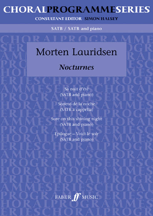 Lauridsen Morten - Nocturnes - Mixed Voices Satb (par 10 Minimum)