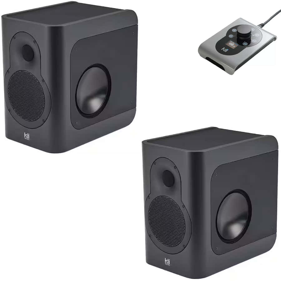 Seven Dark Grey Pair Remote