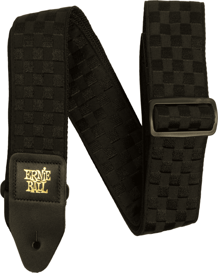 Correia de jacquard Black Checkers