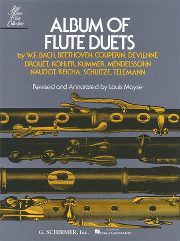 MOYSE LOUIS - ALBUM OF FLUTE DUETS