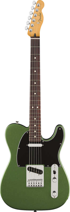 Telecaster Player II Modified RW Verde colheita metalizado