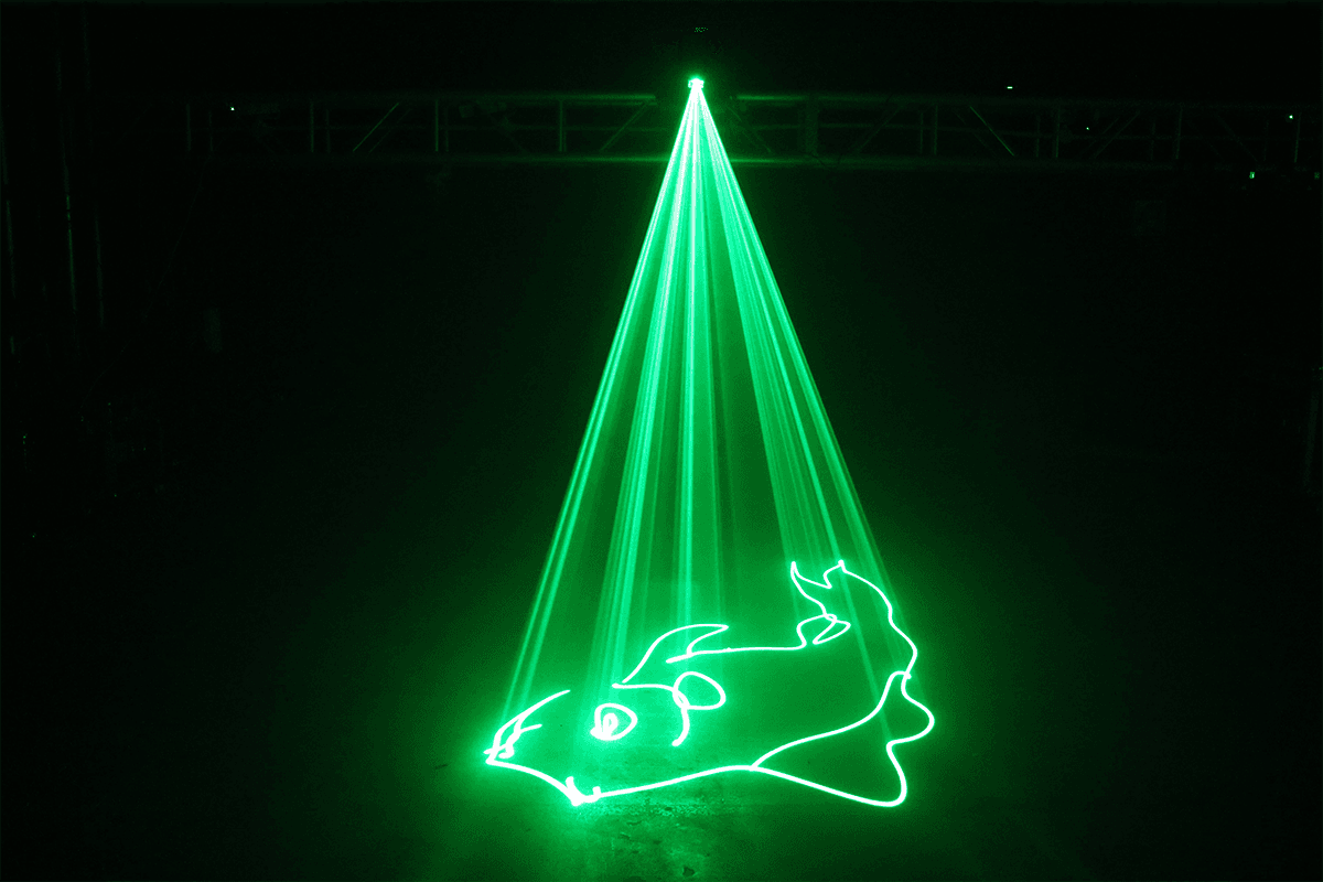 SPECTRUM 80 GREEN - LASER VERDE MONOCROMTICO DE 80 MW