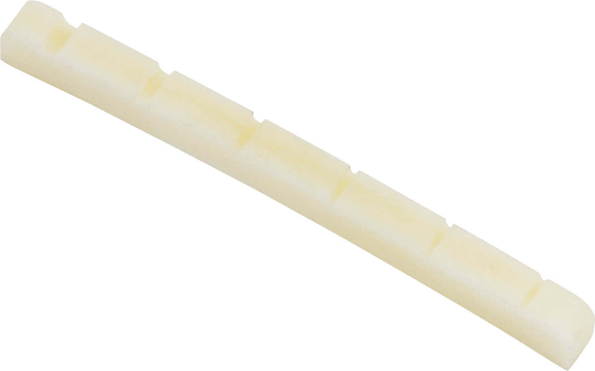 Pestana pré-ranhurada em osso genuíno para guitarra elétrica raio de 9.5"