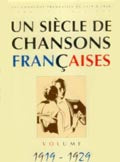 SIECLE CHANSONS FRANCAISES 1919-1929 - PVG