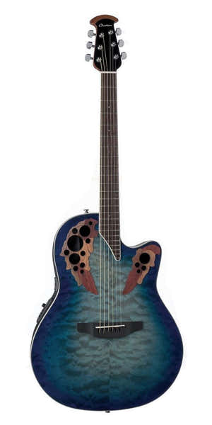 E-Acoustic Guitar Celebrity Elite Plus Super Shallow Regal To Natural