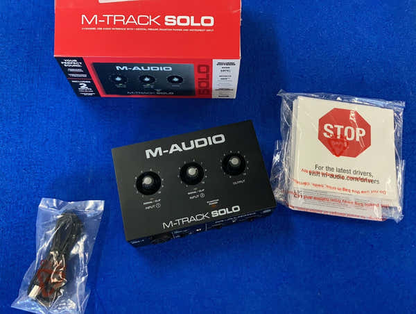 M-Audio M-Track Solo - B-stock