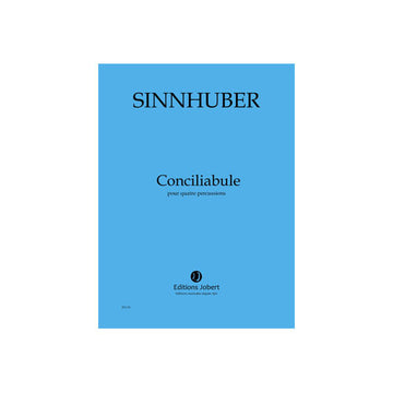 Sinnhuber - Conciliabule - 4 Percussions