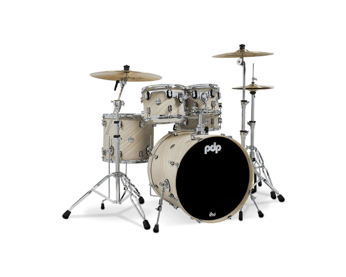 SHELL SET CONCEPT MAPLE FINISH PLY CM5 KIT 22" TWISTED IVORY PDCM2215TI