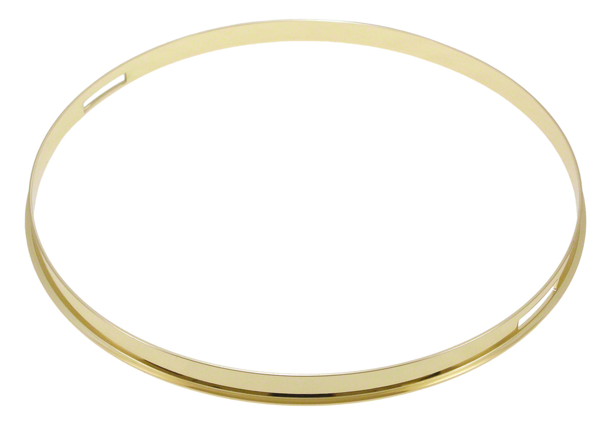 Aro de Aço 14" Lado da Caixa Dourado 2.3mm Simple Flange