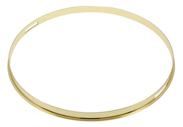 Aro de Aço 14" Lado da Caixa Dourado 2.3mm Simple Flange