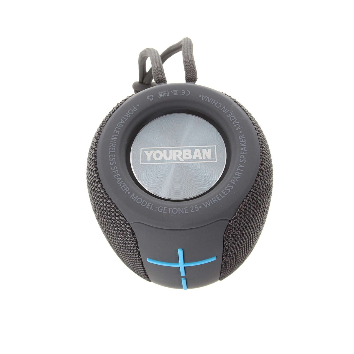 GETONE 25 GREY - COLUNA NOMADIC BLUETOOTH COMPACT GREY